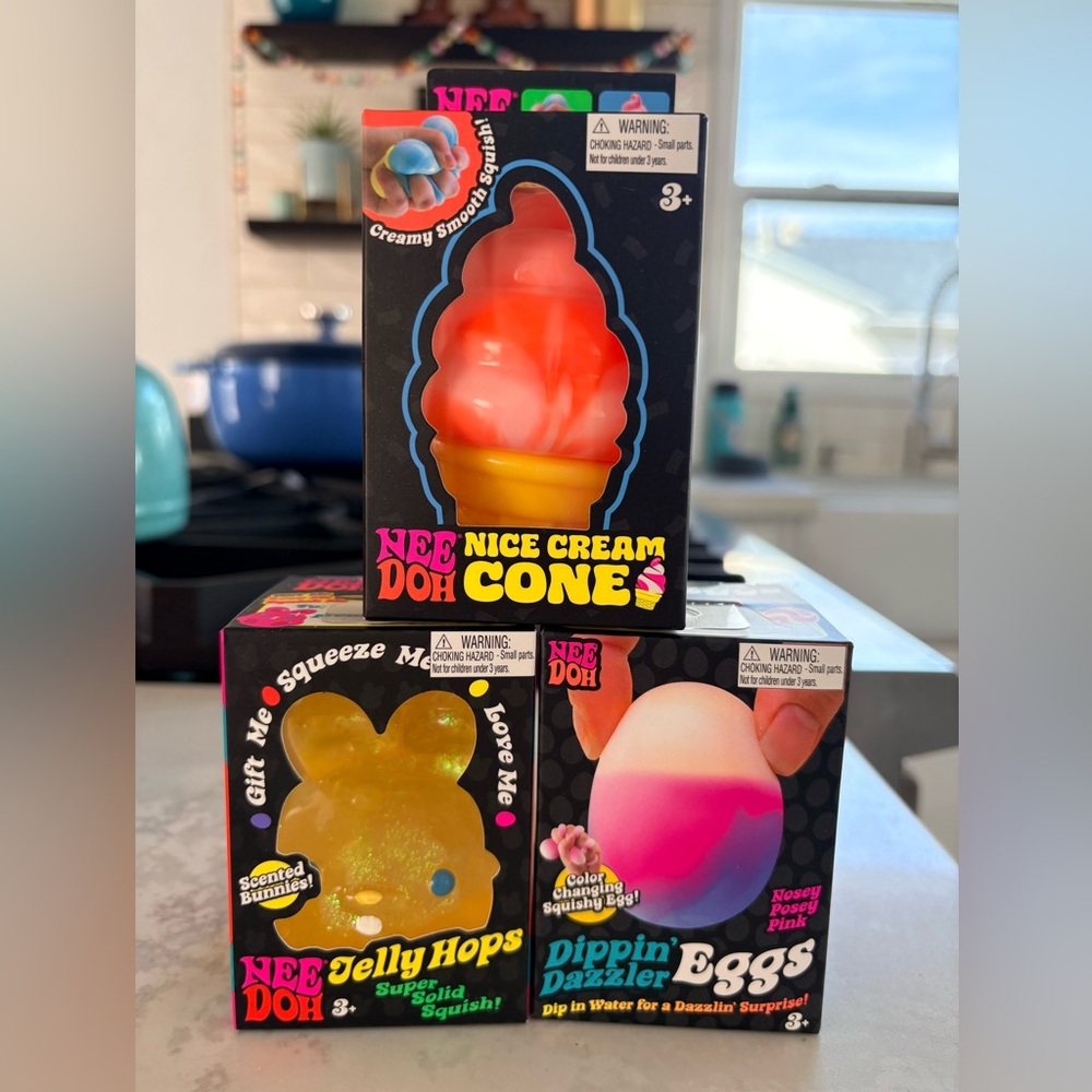 Needoh squishy Easter trio!